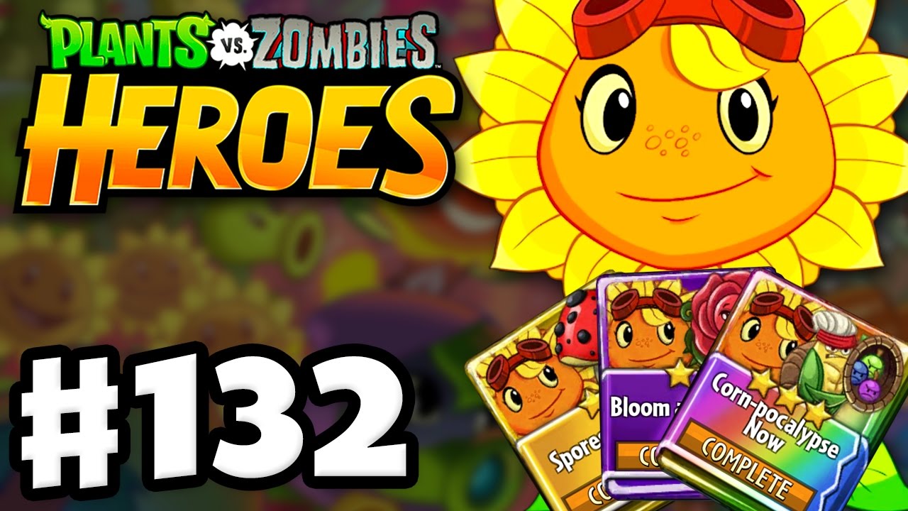 Plants vs. Zombies Heroes #39 🔥 Solar Flare RNG Deck #3 Video game!  Gameplay! @dilurast 