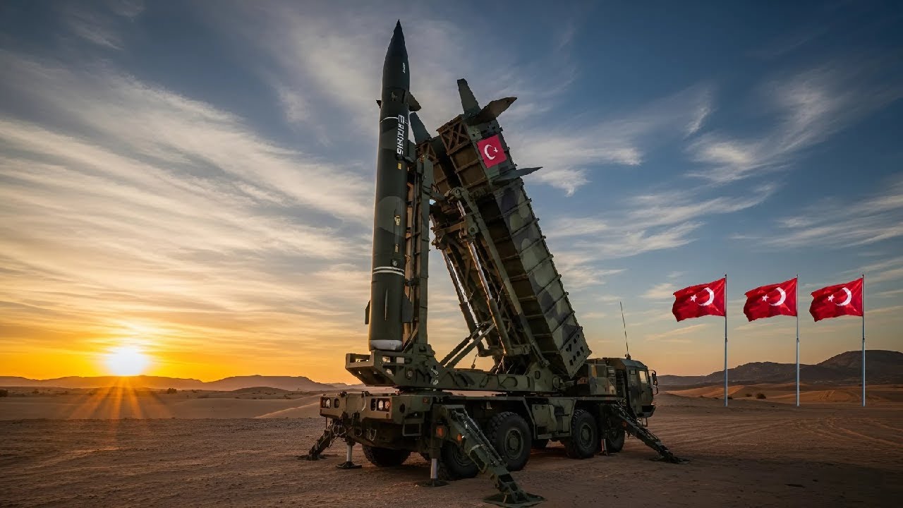Türkiye Successfully Tests New Long-Range Air Defense Missile SİPER 1