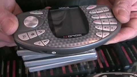 Nokia N-Gage Collection of games for the phone system