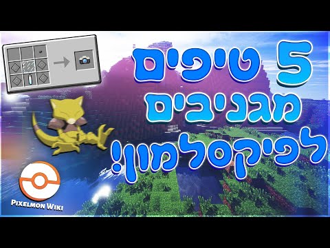 וִידֵאוֹ: איך מפטישים בפיקסלמון?