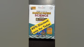 Educart CBSE Sample Paper Class 10 2025-26 Science latest CBSE Sample Papers For 2026 Board Exam
