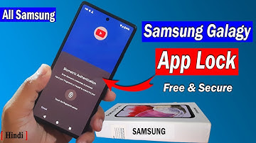 How to App Lock in Samsung | Samsung App Lock Fingerprint