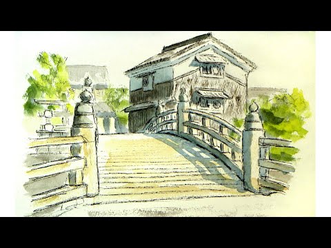 和風の風景画です。 hqdefault.jpg