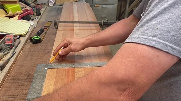 Building reproduction louvered shutters and the jig to cut the louver slots part 1