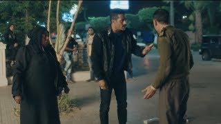 زين القناوي ينقذ سيدة كبيرة من ايد امين شرطة - مسلسل نسر الصعيد - محمد رمضان