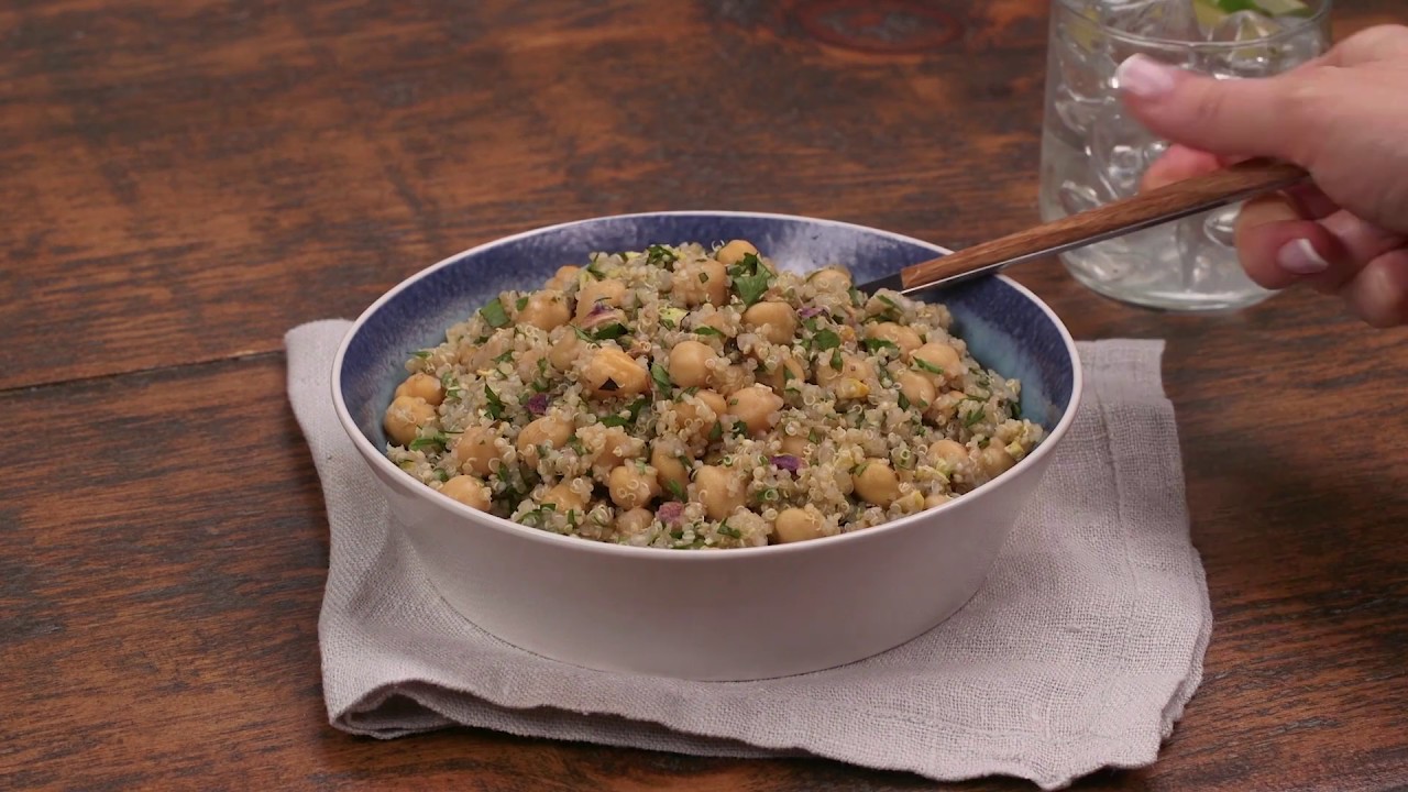Pilaf de Quinua y Garbanzos