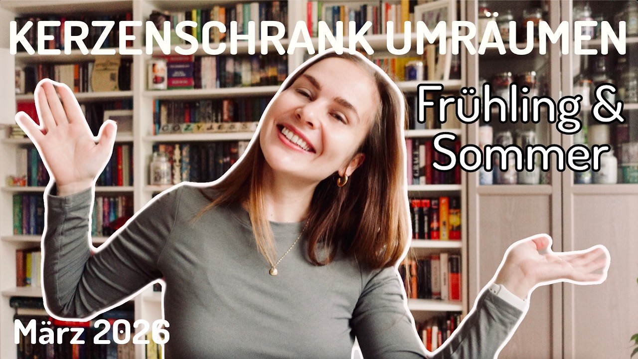 Kerzenschrank umräumen 🤍 | Wir starten in den Frühling & Sommer! | 2026 | cozy_jessy