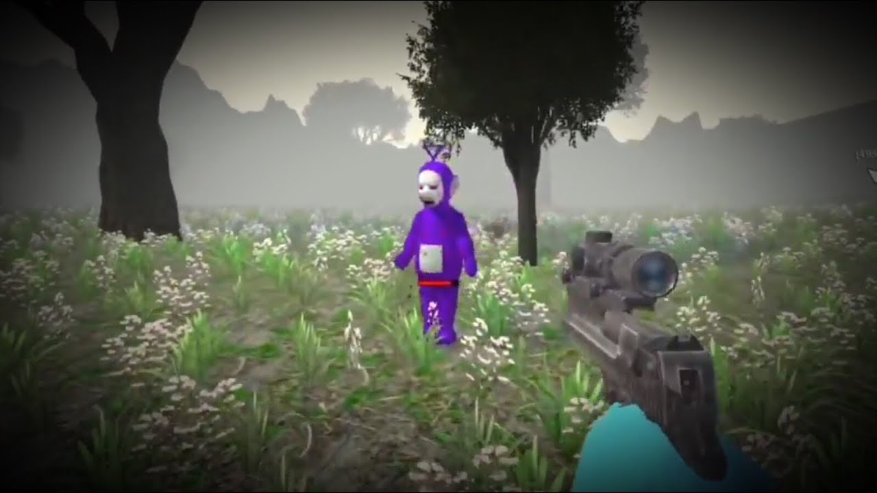 Slendytubbies 3 Multiplayer - Survival Main Land (Tinky Winky Boss Fight))  