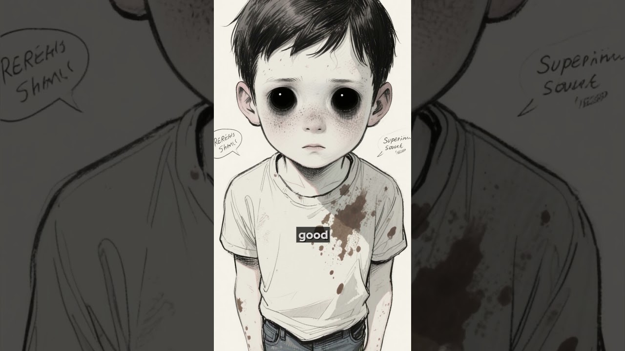 Black-Eyed Children Sightings in Texas #horrorstories  #shorts