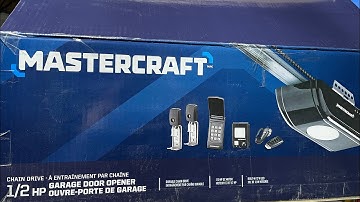 Mastercraft Garage Door Opener DIY Install
