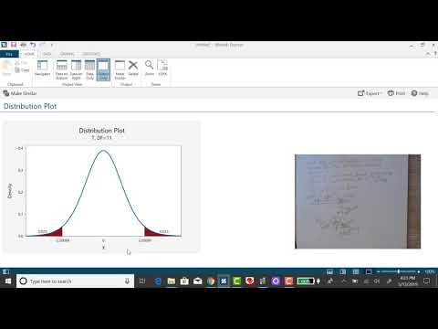 confidence interval in minitab express 2 samples