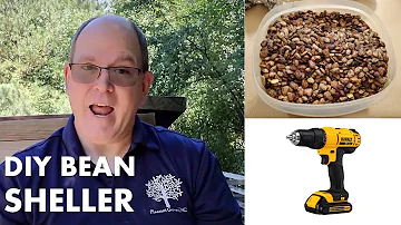How To Make Your Own Simple Bean Shelling Machine