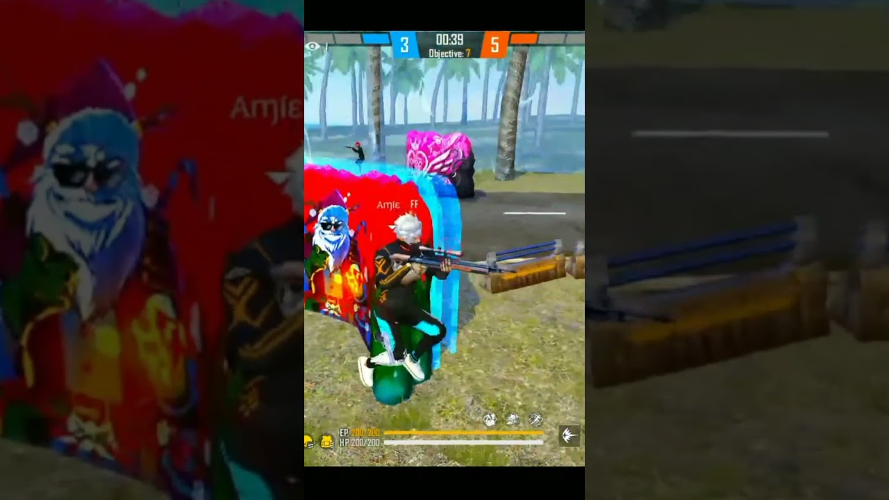 Amie FF vs Boss Army🔥 1vs1 cs battle 