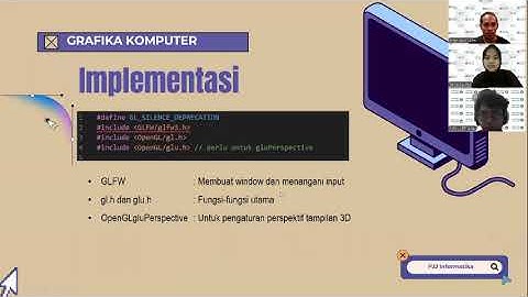 Implementasi Objek 3D Menggunakan OpenGL