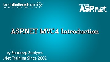 ASP.NET MVC4 Introduction - BDT - ASP.Net Tutorial