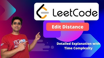 Edit Distance || LeetCode 72 || C++