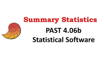 Summary Statistics of Past Statistical Software | Biostatistics | Statistics Bio7