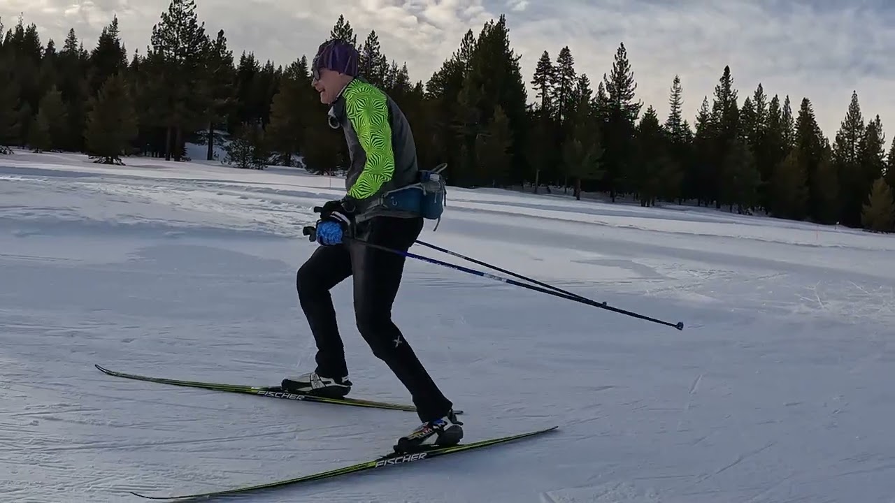 Skate Ski Instruction: Low Intermediate Improving V1 and Introduction to V2 Alternate Ep 22