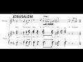Jerusalem Jacob Collier Transcription mp3