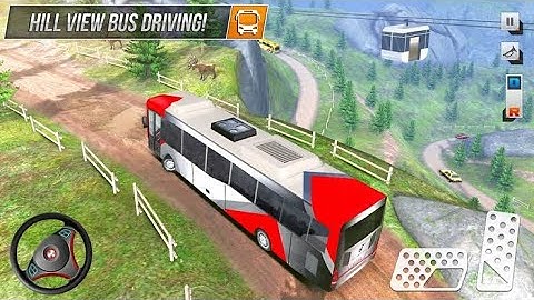 Modern Bus Drive Parking 3D Bus Simulator Gameplay Part 1 - Harini Game Android Gameplay