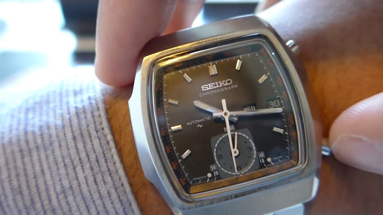 Seiko 7016-5002 Monaco Co-Axial Column Wheel Chronograph 1972 - YouTube