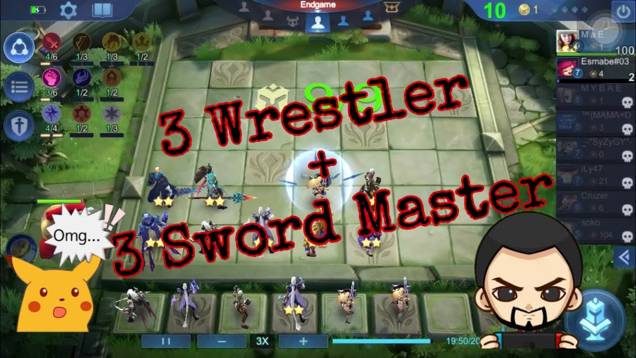 [BAP] 3Wrestler + 3Weapon Master = OP Combo/PerfectGameplay