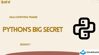 Julia Computing Trainee Session 7 : Python's Big Secret Net Worth