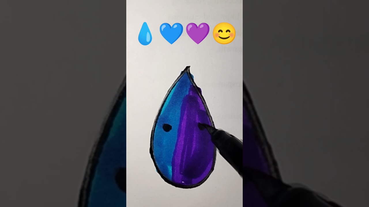 💧💙💜☺️satisfying art 