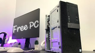 Free PC! What should I do? (Dell Optiplex 3040)
My neighbor gave me a Dell Optiplex 3040 for free! What should I do now? Free PC! What should I do? (Dell Optiplex 3040)