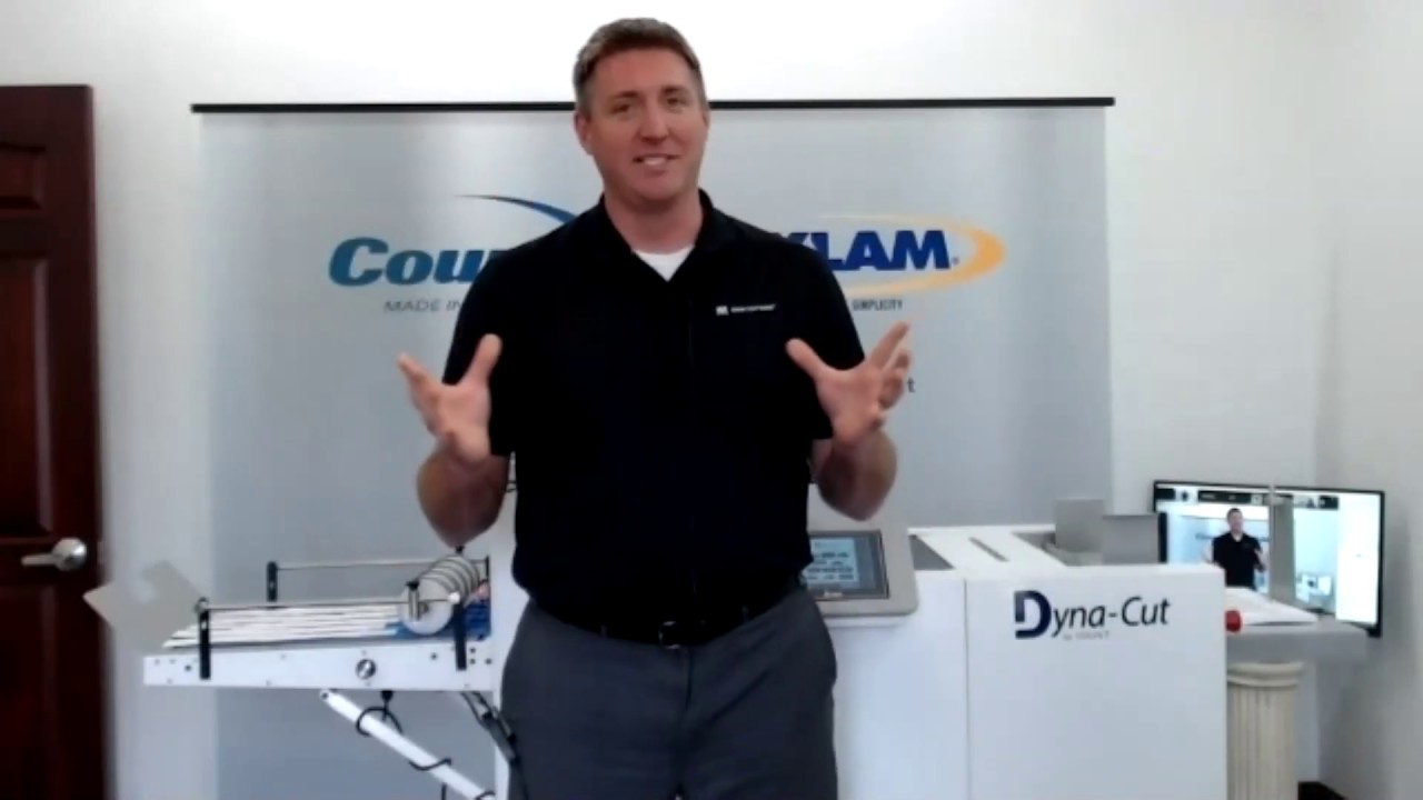 Count Dyna-Cut Rotary Die Cutter Virtual Demo