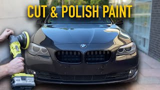 BMW F11 Polish & Wet Sanding