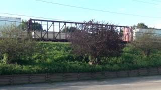 9 Engines Power This CSX Freight Train
