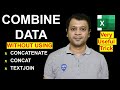 Combine Data Without Using Any Function | Use of Ampersand Operator in Excel