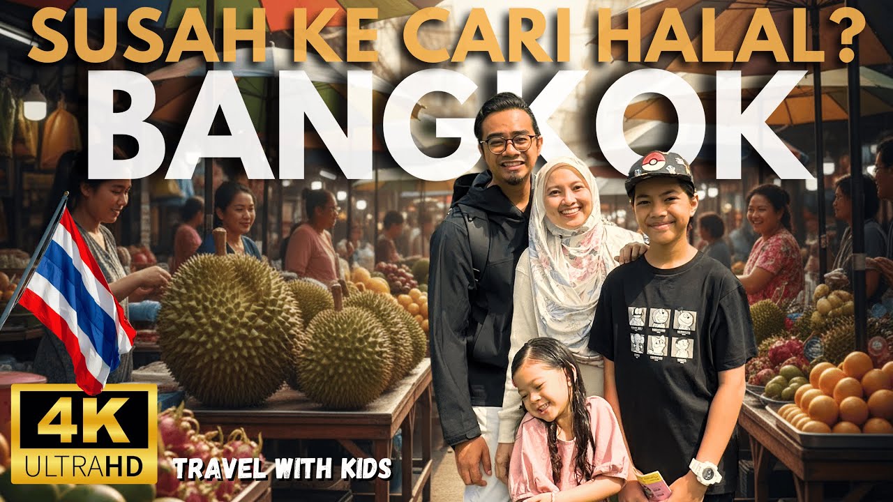 Ep. 199 - Bangkok Muslim Trip: Halal Food Sedap, Syurga Shopping & Port Rare Macam Europe!