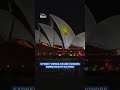 Sydney Opera House honors Bondi Beach shooting victims