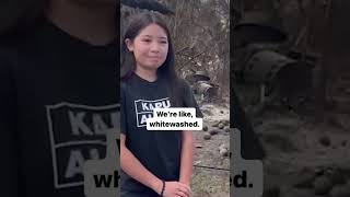 Hawaii teenager says she's scared she'll lose her culture, be priced out of home #shorts