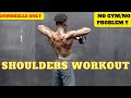 At home shoulder workout dumbbells only just 10 mins