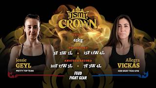 Allegra Vickas vs Jessie Geyl | Full Fight | JSMT CROWN Co-Main Event