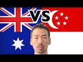 Differences in between #Singapore and #Australia
