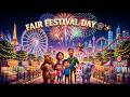 Lost in the Fair Festival?! 🎡 | Fun Family Adventure &amp; Fireworks Story kids animated story #cartoon