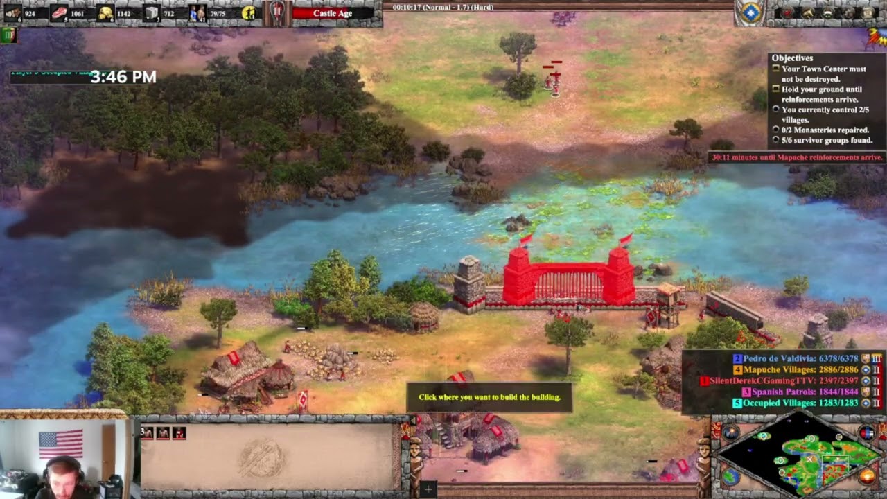 Age of Empires 2 DE: Lautaro 1. Gods of death and terror (Hard)