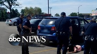 Police mistakenly swarm car of young Black woman | GMA