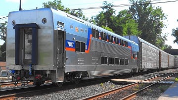 🚃 CSX Freight Train Hauling Brand New Ref MARC Car