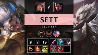 Sett Top vs Darius - NA Grandmaster Patch 25.11