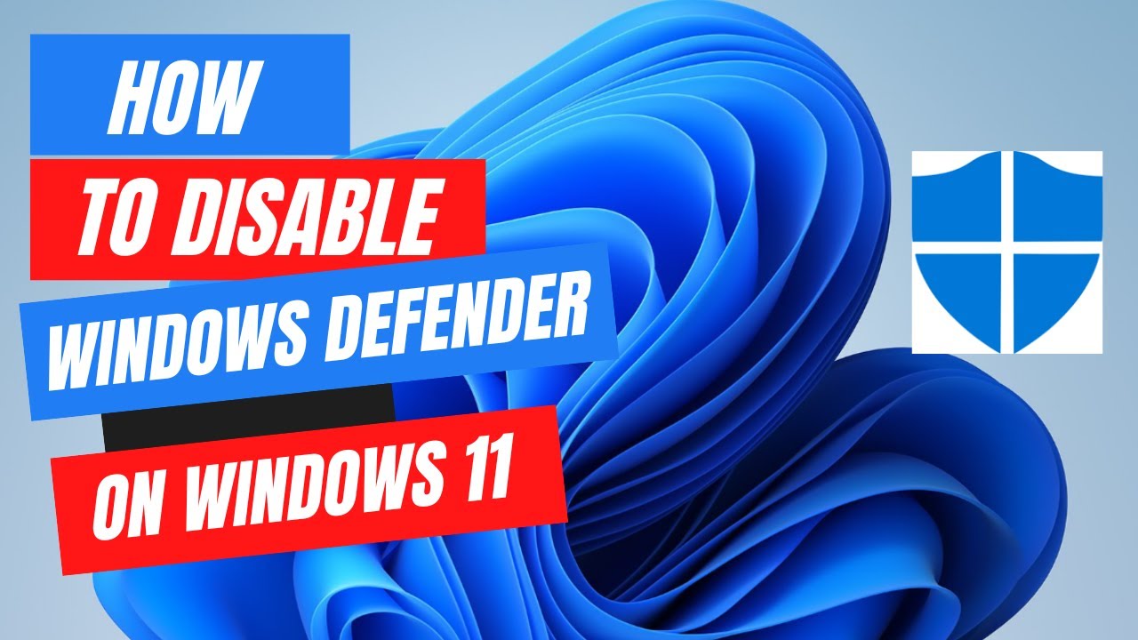 How to Disable Windows Defender in Windows 11 - YouTube