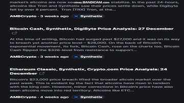 Latest   Synthetix   (SNX)   News Today - Last Week Crypto -crypto news-   cryptocurrency news