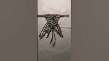 Fish bone knot.#diymacrame #diy macrame tutorial  #macrame india.