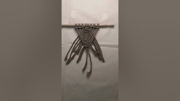 Fish bone knot.#diymacrame #diy macrame tutorial  #macrame india.