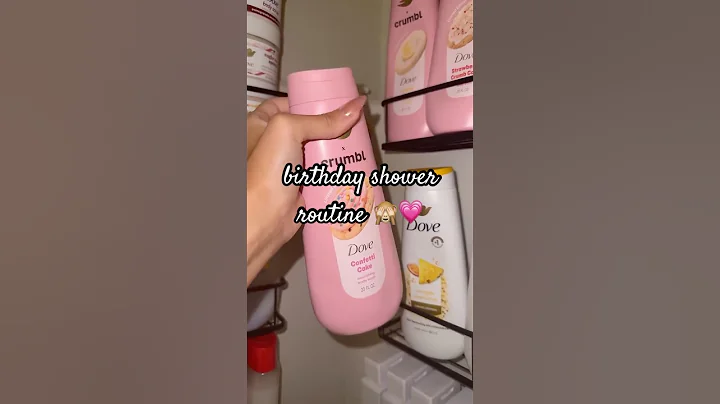birthday shower routine! #bodycare #showerroutine #challenge #beautytips #beautyhacks #shower