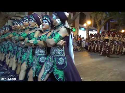 Desfile de gala Moros y Cristianos Dénia 2018: Filà Amazigh